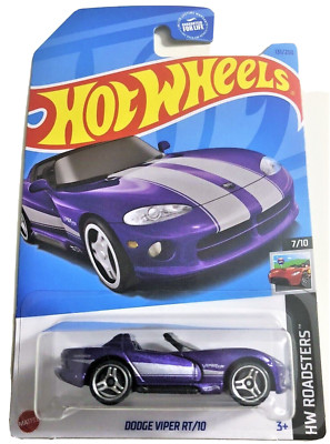 Hot Wheels HW ROADSTERS Purple Metallic Dodge Viper RT/10