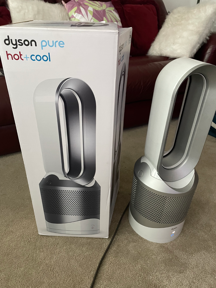 Dyson Pure Hot + Cool Air Purifier White/Silver Fan and Heater