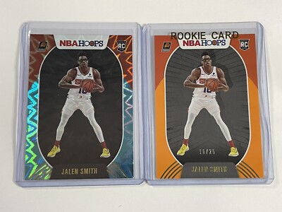 2020-21 NBA Hoops Jalen Smith Rookie Lot Orange /25 + Teal Explosion + See Pics