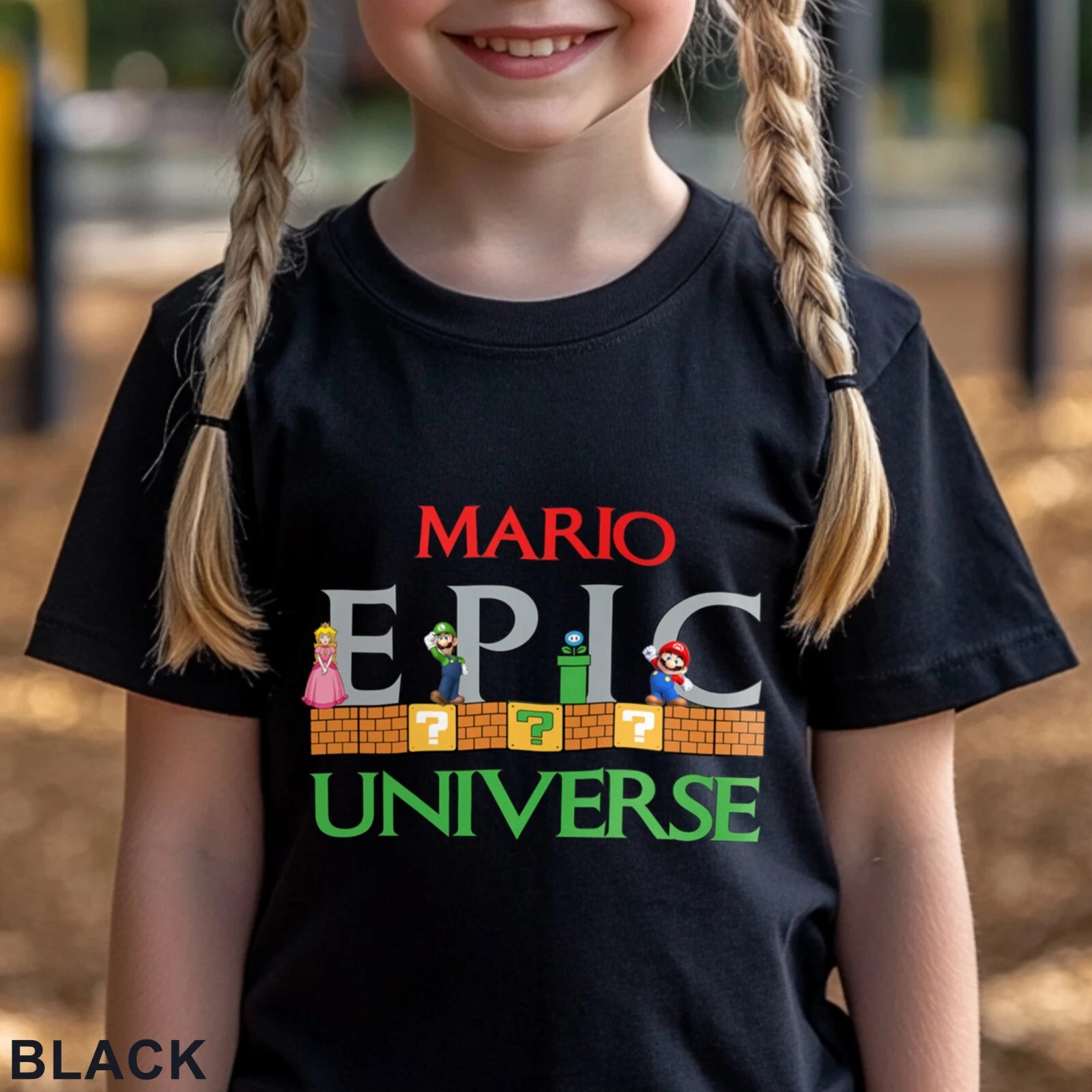 Universal Studios Epic Mario Shirt, Universal Epic Universe Shirt