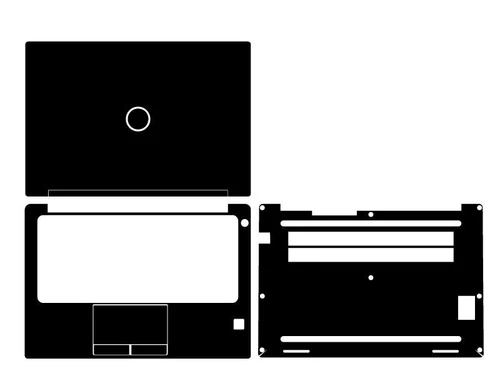 Carbon Vinyl Sticker Skin Cover Decal for DELL XPS 15-9530 P91F004 (2023) Laptop