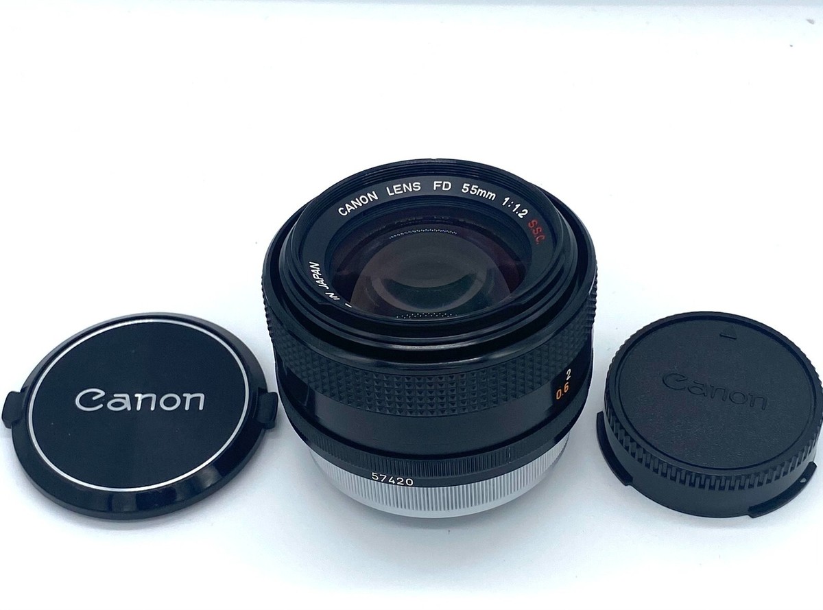 MINT] Canon FD 55mm f1.2 S.S.C. ssc MF Standard Lens Free Shipping