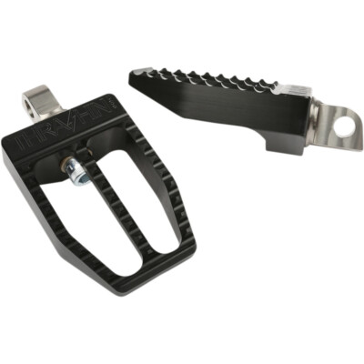 Thrashin Supply Co Militant Footpegs - Black - Dyna | TSC-2019-1-D