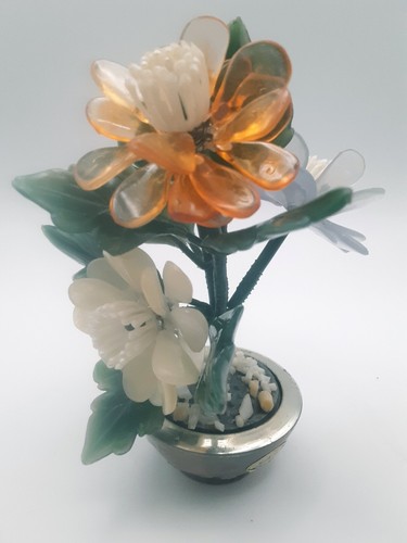 Tai Loy de árbol de jade sintético oriental con pegatina - Imagen 2 de 18