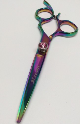 NEW KASHI C-530DR SCISSORS / SHEARS JAPANESE COBALT STEEL 440C 6" - Picture 3 of 4