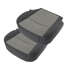 Front Driver and Passenger Side Bottom Seat Covers Replacement Cloth