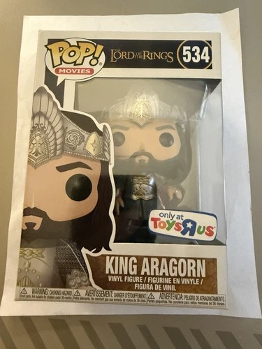 Funko Pop! Vinyl: The Lord of the Rings - King Aragorn - Toys R Us Exclusive