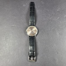 Kenneth Cole Men's 42 mm GA21713 Black Leather Quartz Watch 3 ATM Gray Dial
