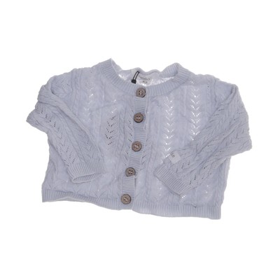 Newbie by KappAhl, Strickjacke, Mädchen, Größe: 62, Blau, Baumwolle #dGy