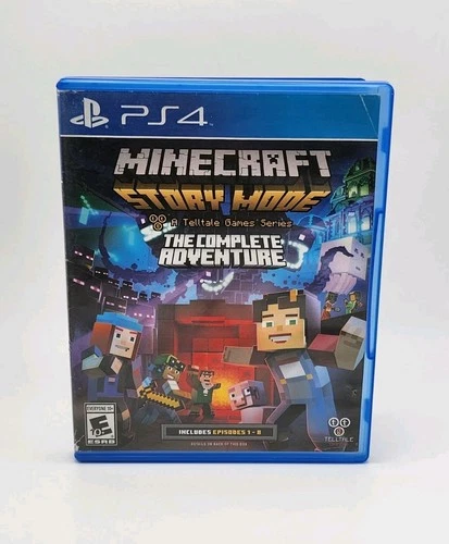 Minecraft: Story Mode - The Complete Adventure (PlayStation 4, 2016) PS4 Tested!