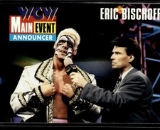 Eric Bischoff RC: 1995 Cardz WCW Main Event Rookie Card #48