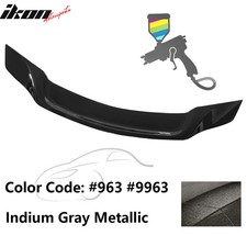Fits 08-14 Benz W204 C-Class 4Dr R Style Trunk Spoiler #963 Indium Gray Metallic