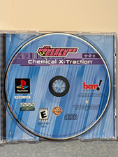 The Powerpuff Girls: Chemical X-Traction - PS1 - Disc & Case. No Manual. Tested
