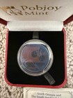 10g Titanium Coin - S Georgia & S Sandwich Islands Blue Whale 2 Pounds - Box/COA — photo 3