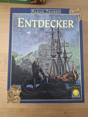Entdecker - Klaus Teuber - Goldsieber - Brettspiel-Sammlung-Konvolut-Boardgames