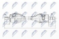 Nty Antriebswelle NPW-VV-045 FüR Volvo