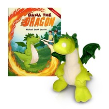 LAHEY LANE Dana The Dragon Stuffed Animal and Storybook Set About Bravery  Team