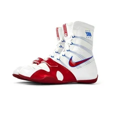 Boxing Shoes HyperKO Style Fully Custom Mesh High Ankle Support, Training fight