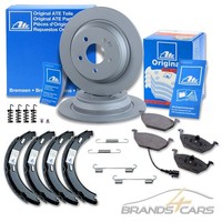 Ate Bremsscheiben Ø296 Voll+BelÄGe+Bremsbacken Hi FÜR Mercedes Benz Viano W639