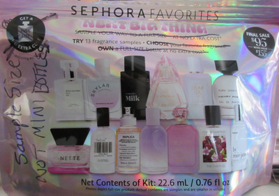 Sephora Favorites Next Big Thing 13 Perfume Samples NO CERTIFICATE
