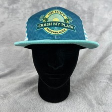 Grassroots California Snapback Hat L-XL Teal ...