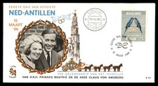Mayfairstamps Netherlands FDC 1966 Love Birds Wedding Rings Princess Beatrice Fi