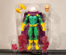 HASBRO MARVEL LEGENDS RETRO CARD MYSTERIO QUENTIN BECK W EXTRA HEAD & HANDS