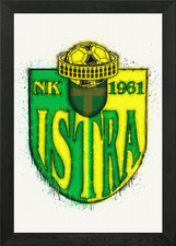 NK Istra 1961 Poster Gerahmtes Wandbild Poster Leinwanddruck Bild