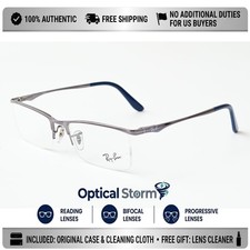 Ray-Ban RX6323I 2502 Gray Frames Reading Glasses/Bifocal/Progressive Lenses