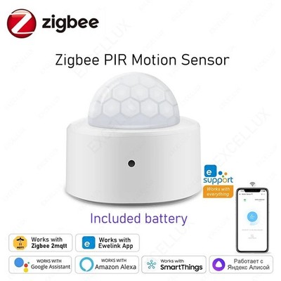 Zigbee 3.0 Smart Bewegungssensor PIR Infrarot Melder für Menschen Zuhause