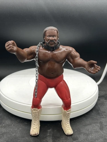 Vintage WWF LJN Junk Yard Dog With Collar And Chain