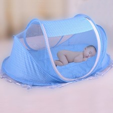 Foldable Baby Bed Net with Pillow Set   Mosquito Canopy Crib Netting
