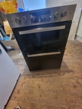 Baumatic BOS243X Built Under Double Oven Stainless Steel 60cm Electric