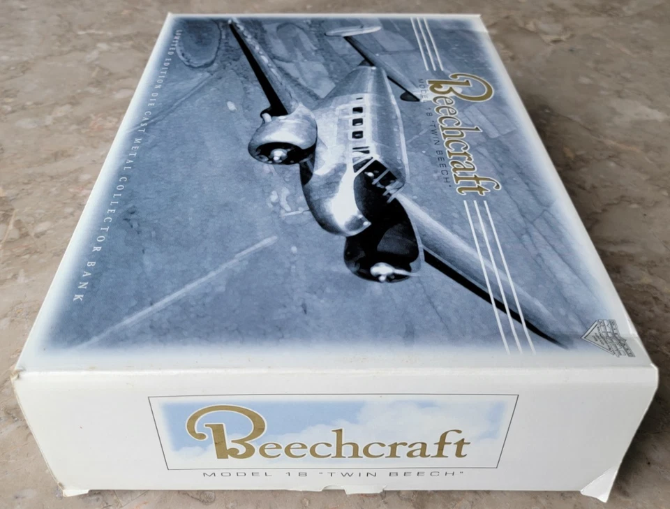 1997 SpecCast Liberty Beechcraft Model 18 Twin Beech Limited Edition Diecast - Image 3 of 4