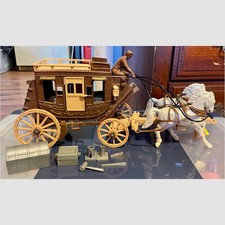 vintage 1950s Ideal Toy Roy Rogers Fix It Stagecoach