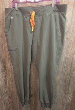 Figs Technical Zamora Jogger Green Scrub Pants Nurse Dentist Medic Size XXL