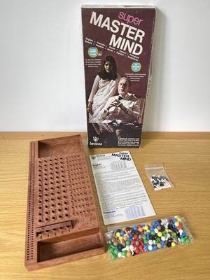 Vintage Super Mastermind Spiel. Komplett mit Anleitung. Invicta Spiele.
