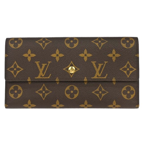 Louis Vuitton Monogram Portefeuille International Wallet M61217 TH1078 188746
