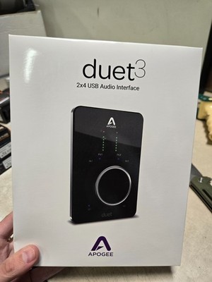 Apogee Duet 3 2x4 USB-C Audio Interface Factory sealed! Never opened