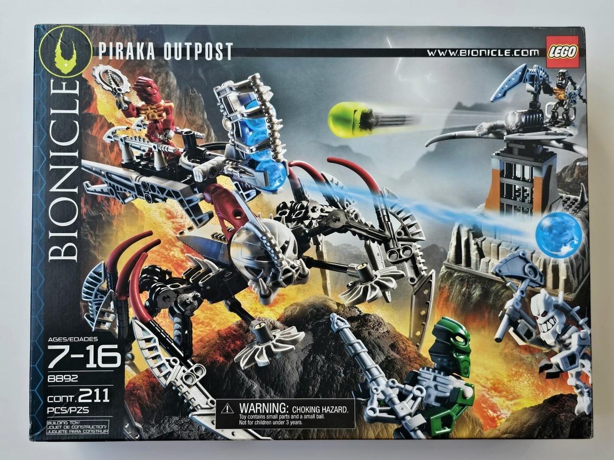 空中都市、ビュエルバ セット LEGO BIONICLE: Piraka Outpost (8892) for sale online | eBay