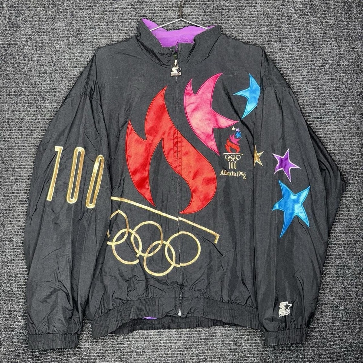1996 Atlanta Olympics Champion Olympic Jacket Vintage 1996 Atlanta