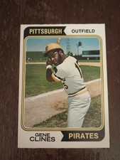 1974 OPC/Topps #172 Gene Clines (NRMT+)