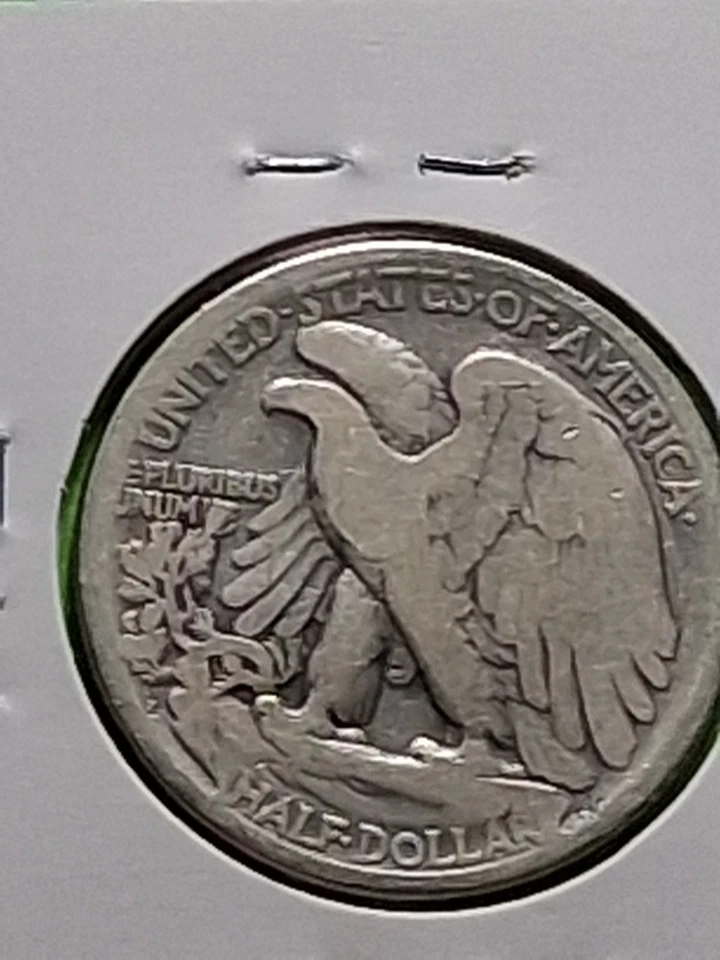 Medio dólar Walking Liberty 1921-S. BUEN ESTADO. 548.000 DE COLECCIÓN.RARO ESCASO Foto 3 de 4