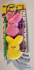 Peeps Cat Stick Toy Set of 2
