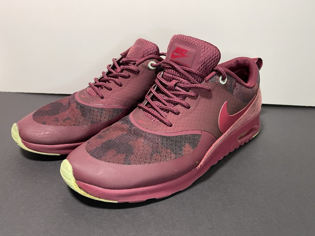 Nike Footwear Maroon Nike Air Max Thea Sneakers Nike Air Max Thea