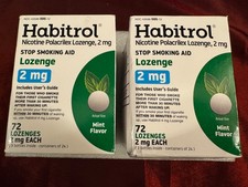  Read 2x Habitrol Nicotine Lozenges 2 mg Mint Flavor - 72 Count