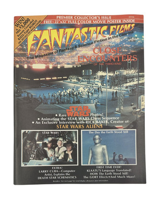 Fantastic Films Magazine April 1978 Star Wars Close Encounters VG