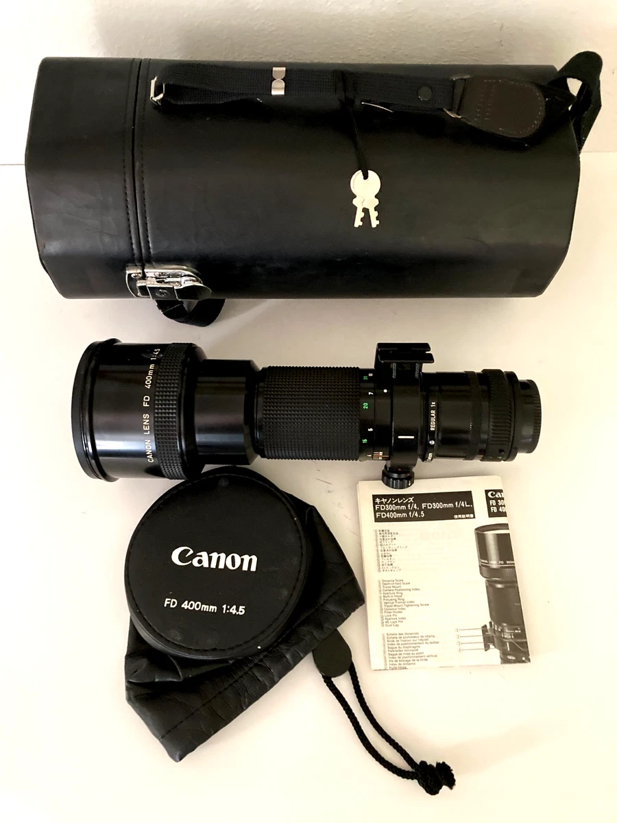 Canon FD f/4.5 Camera Lenses 400mm Focal for sale | eBay
