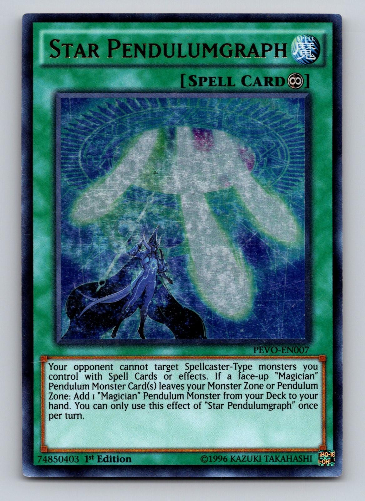 Star Pendulumgraph PEVO-EN007 Ultra Rare Yu-Gi-Oh 1st Edition