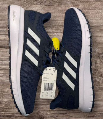 adidas Mens Energy Cloud 2 Collegiate Running Casual Sneaker Navy CP9769 Size 9